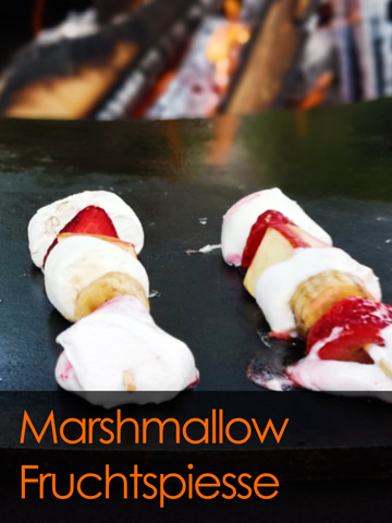 Marshmallow Fruchtspiesse Grillring Rezept