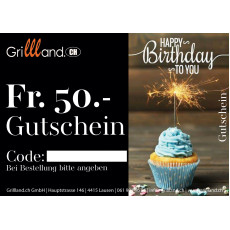 Geschenk Gutschein 'Happy Birthday/Muffin'