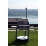 Fire Pit Stand INOX Dual System 500